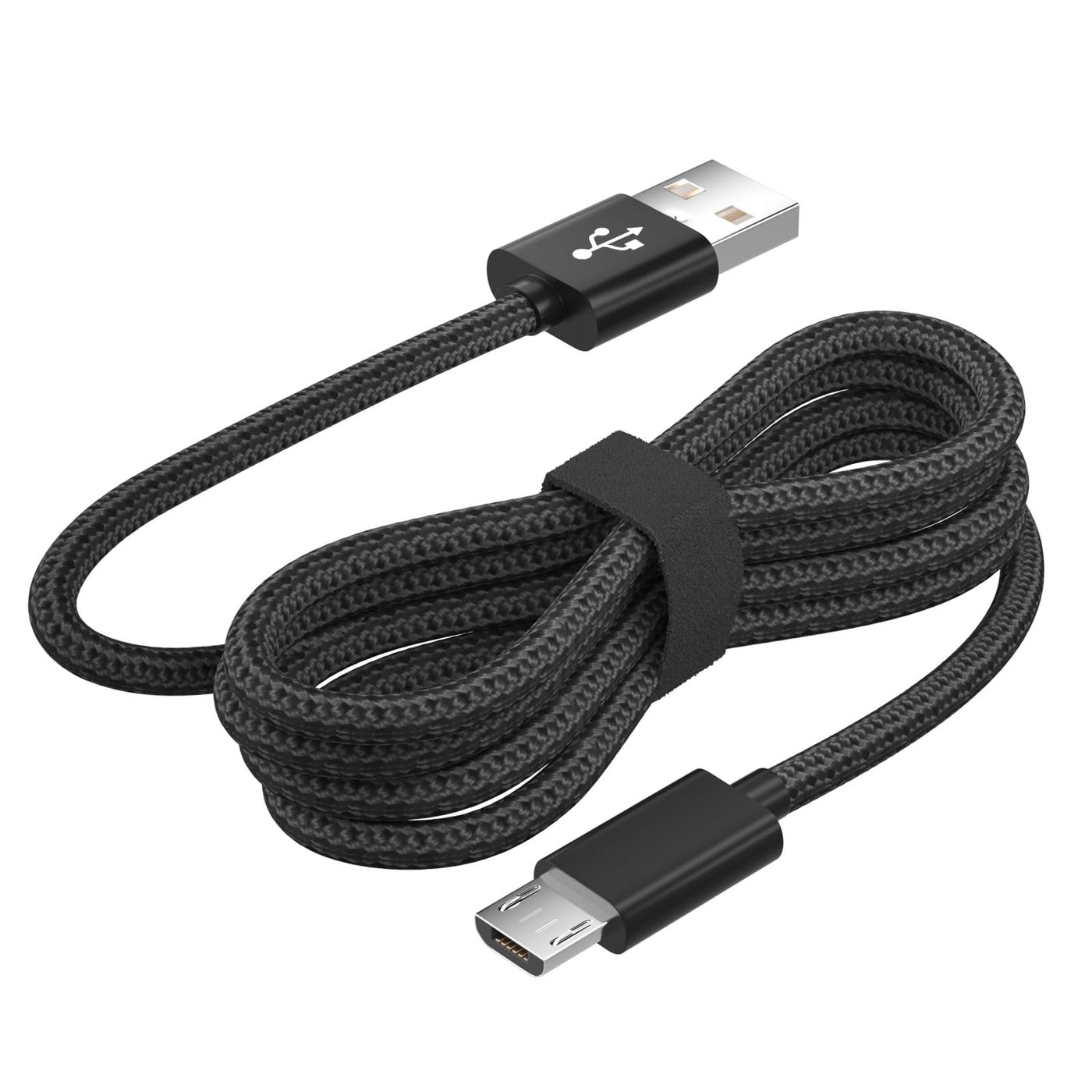 PS4 Controller Charger Cable,Micro USB Cable for Xbox One Controller,Fire HD 10 Tablet,Stick,PC,Slim/Pro,PS4 Charging Cord Braided USB A Type A to Micro B Old Android Charger Wire for Samsung Phone