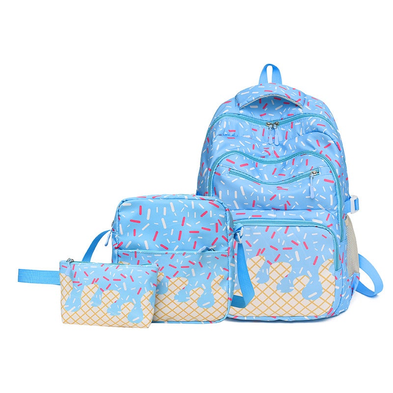 Ice Cream Series 3-Piece Backpack Set - Image 1