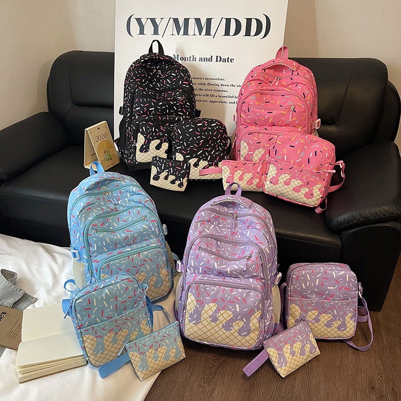 Ice Cream Series 3-Piece Backpack Set - Image 3