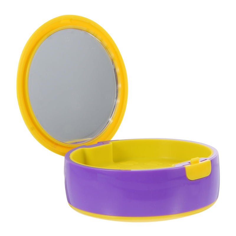 Double Layer Invisible Brace Storage Case with Mirror Orthodontic Retainer Container Travel - Image 2