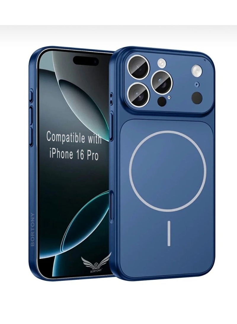 BORTONY iPhone 16 Pro Magsafe Case Ultra Thin Mate Cover for iPhone 16 Pro Camera Protection Slim Design Hard Phone Case for iPhone 16 Pro 6.3 inch - Image 3