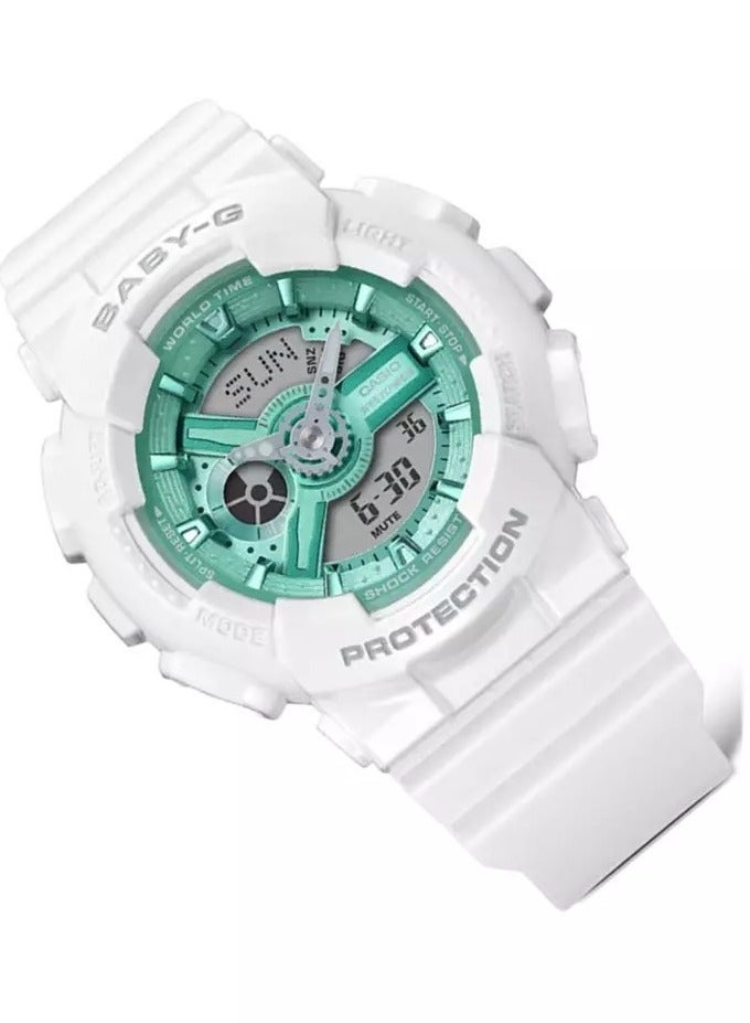 كاسيو ساعة بيبي جي كاجوال نسائية BA-110XWS-7ADR - Image 2