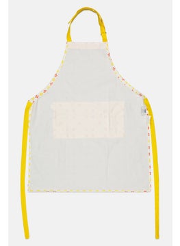 Allover Print Adjustable Kitchen Apron, Off White/Yellow Combo - pzsku/Z0302F3002B5EC5C0DEC8Z/45/_/1726151086/3de2cb27-033c-4176-9ebd-a754bab19296