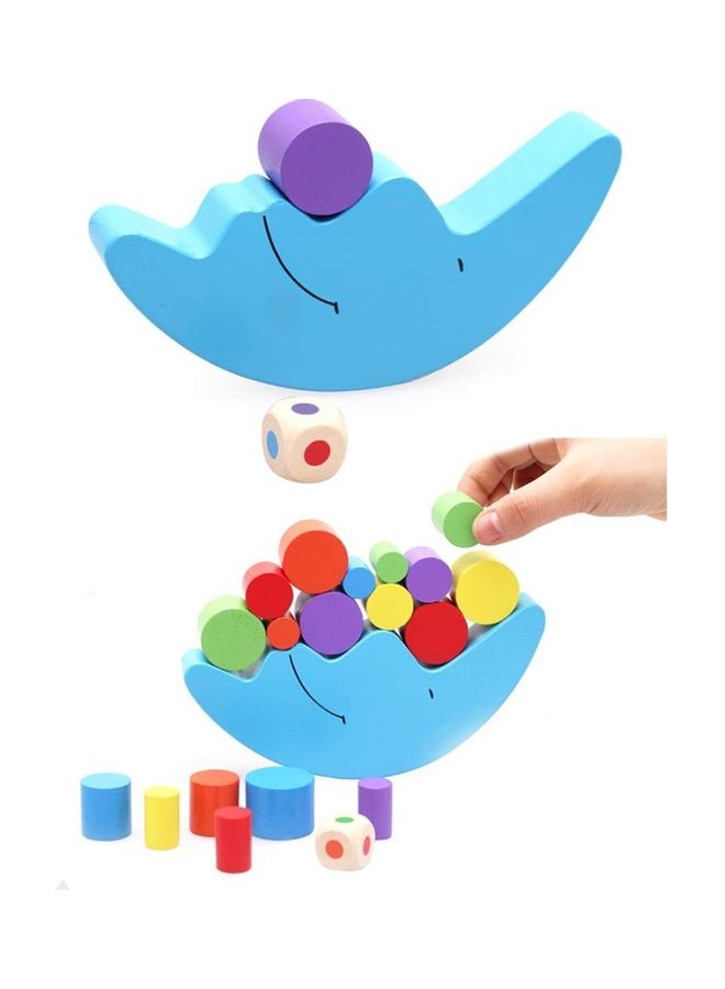 Wooden Moon Balancing Frame Building Toys - Image 2