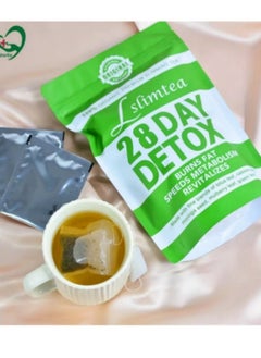 Wins Town 28-Day Organic Weight Loss Tea: Promotes Fat Digestion and Absorption, Aids Bowel Movement, Supports Stomach Health, Helps Digestion, Reduces Accumulation of Abdominal Fat  - Image 2