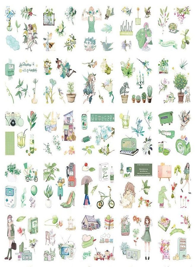 SKIONCE Washi Paper Boxed Stickers Set 50 Sheets - Decorative Sticker for Scrapbooking, Kid DIY Arts Crafts, Album, Bullet Journaling, Junk Journal, Planners, Calendars and Notebook - Image 2