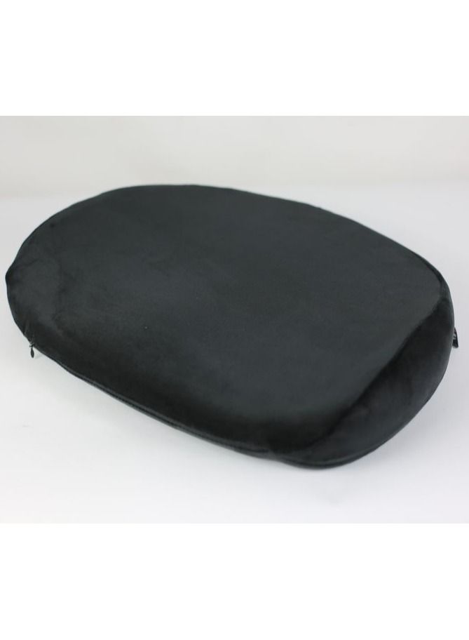 Max Comfort Comfort Memory Foam Medical Seat Cushion for Office Car Home Chair - Black - Image 2