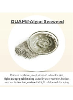 guam Guam Anti-cellulite Body Wrap, Seaweed Body Wraps for Cellulite on Legs and Thighs, ORIGINAL FORMULA, Professional Cellulite Removal Treatment, 500 gr Beauty  - Image 3