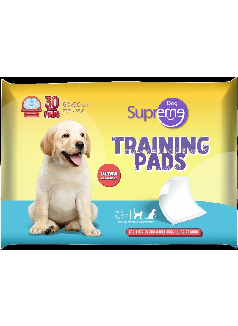 SUPREME Pet Dog Training Pad 60X90 cm 30 Pieces 