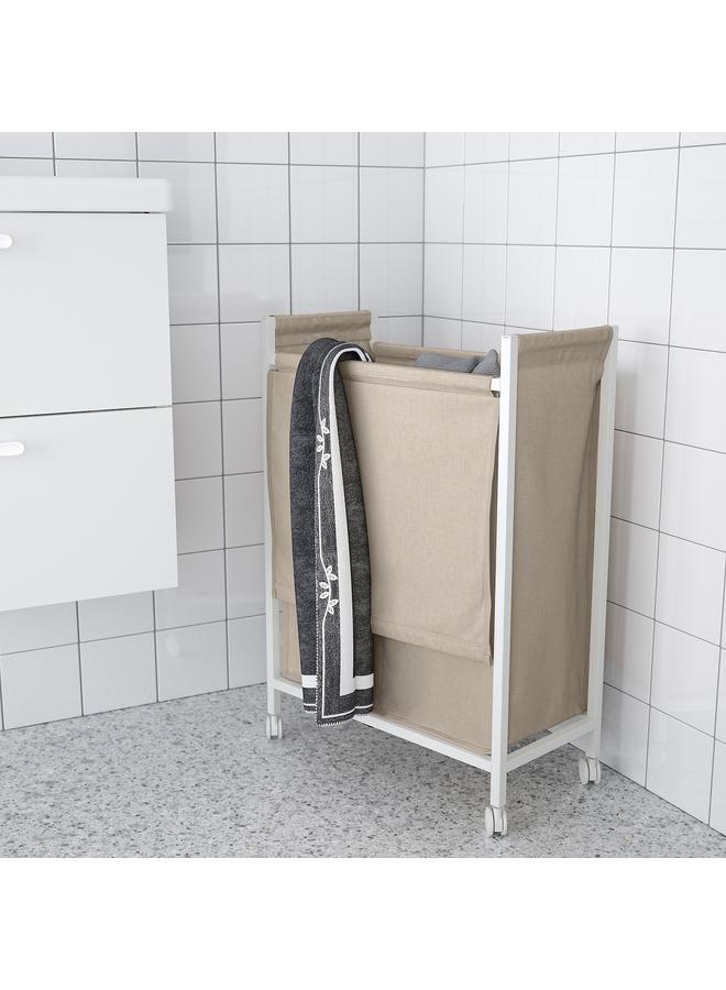 Green Tiger Laundry bag with castors, white, 80 l - Image 3