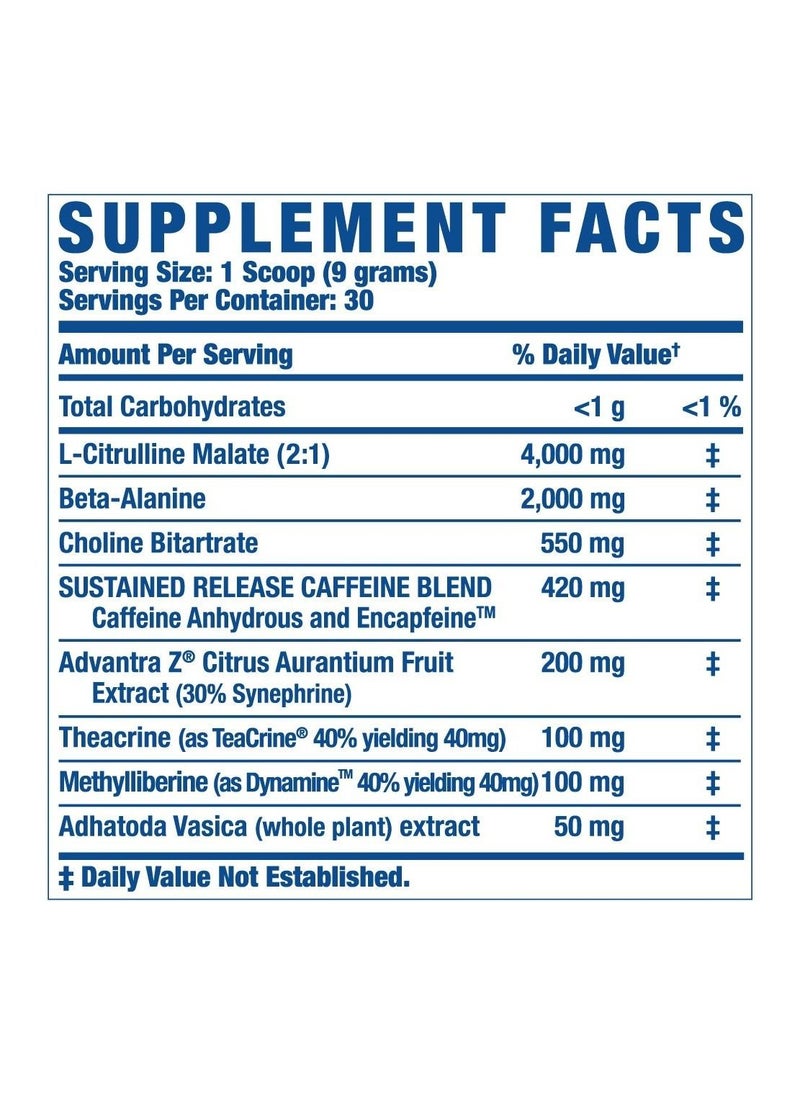 RONNIE COLEMAN RC Yeah Buddy Pre-Workout Green Apple 30 Servings 270 gm  - Image 2