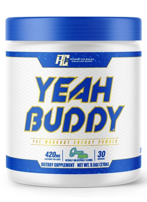 RC Yeah Buddy Pre-Workout Green Apple 30 Servings 270 gm
