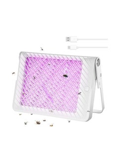 Bug Zapper Indoor Electric - Rechargeable Mosquito Zappers Killer, Insect Fly Trap for Kitchen Patio and Bedroom - Bug Lamp Light for Home, Restaurant
