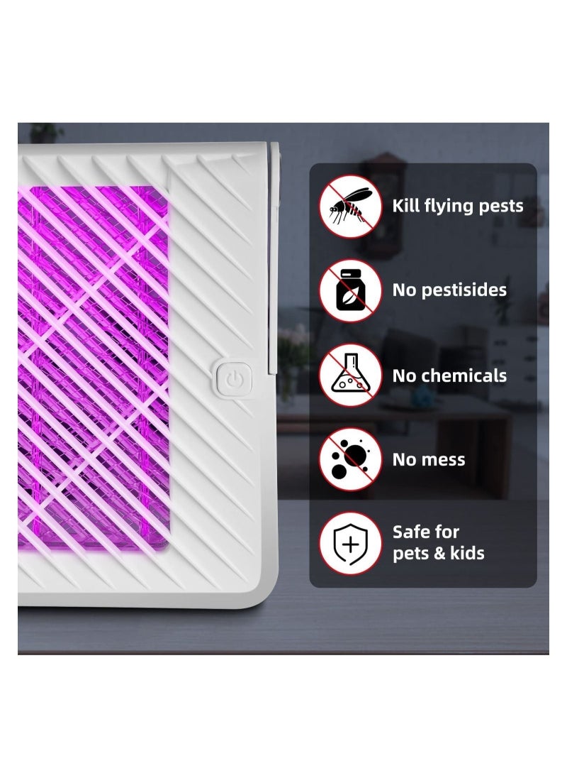 Generic - Bug Zapper Indoor Electric - Rechargeable Mosquito Zappers Killer, Insect Fly Trap for Kitchen Patio and Bedroom - Bug Lamp Light for Home, Restaurant - Image 1