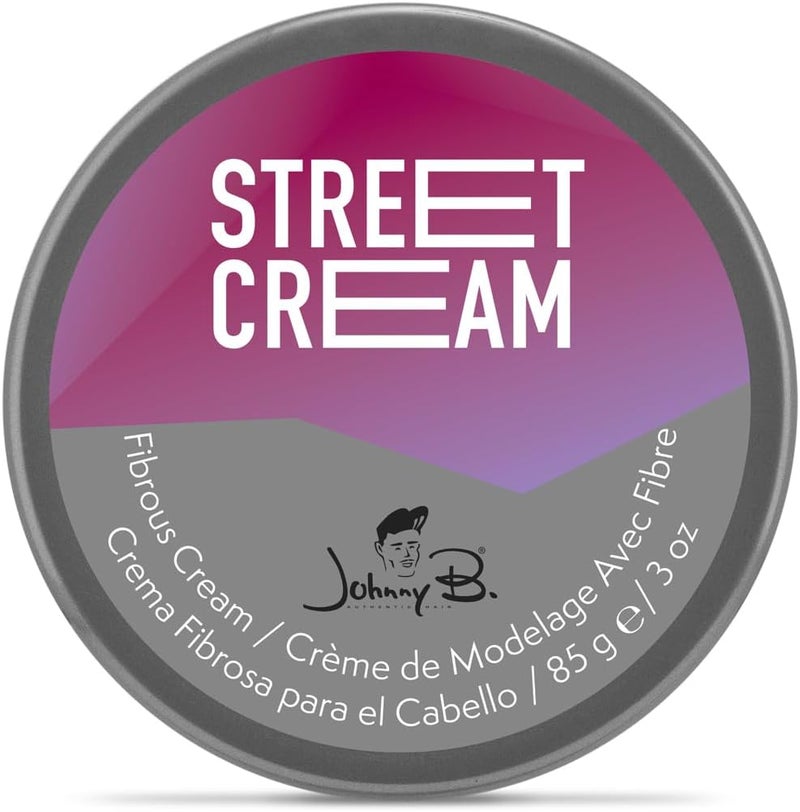 JOHNNY B. Johnny B Street Cream - Fibrous Hair Styling Cream, 70ml - Image 4