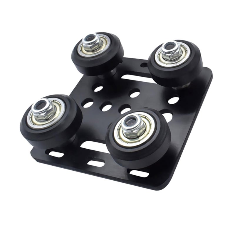 Healeved 3sets High Strength Printer Aluminum Profiles Special Slide Plate Pulley Wheels Set Easy Assemble - Image 5