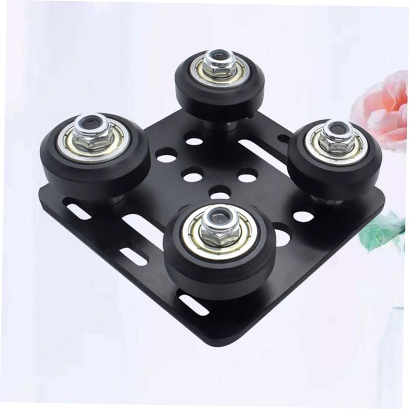 Healeved 3sets High Strength Printer Aluminum Profiles Special Slide Plate Pulley Wheels Set Easy Assemble - Image 4