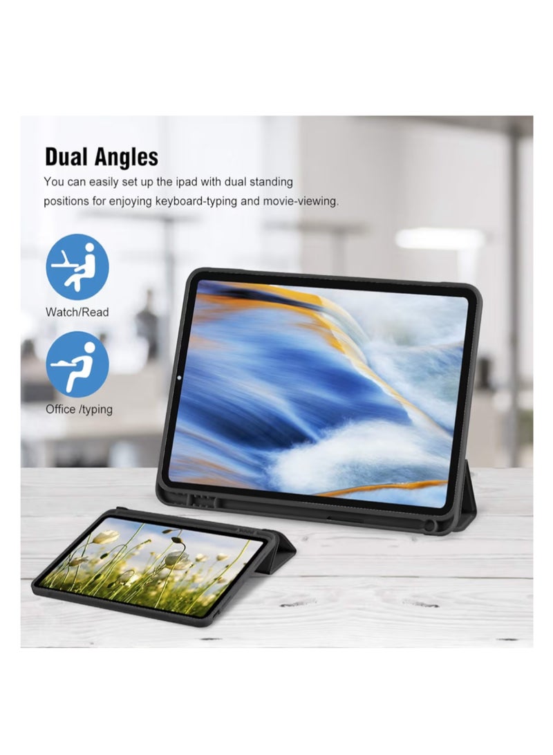 Case for Air 11 Inch 2024 Model with pencil Holder, slim Tablet Cover with soft TPU Back, Auto Wake/Sleep - Image 5