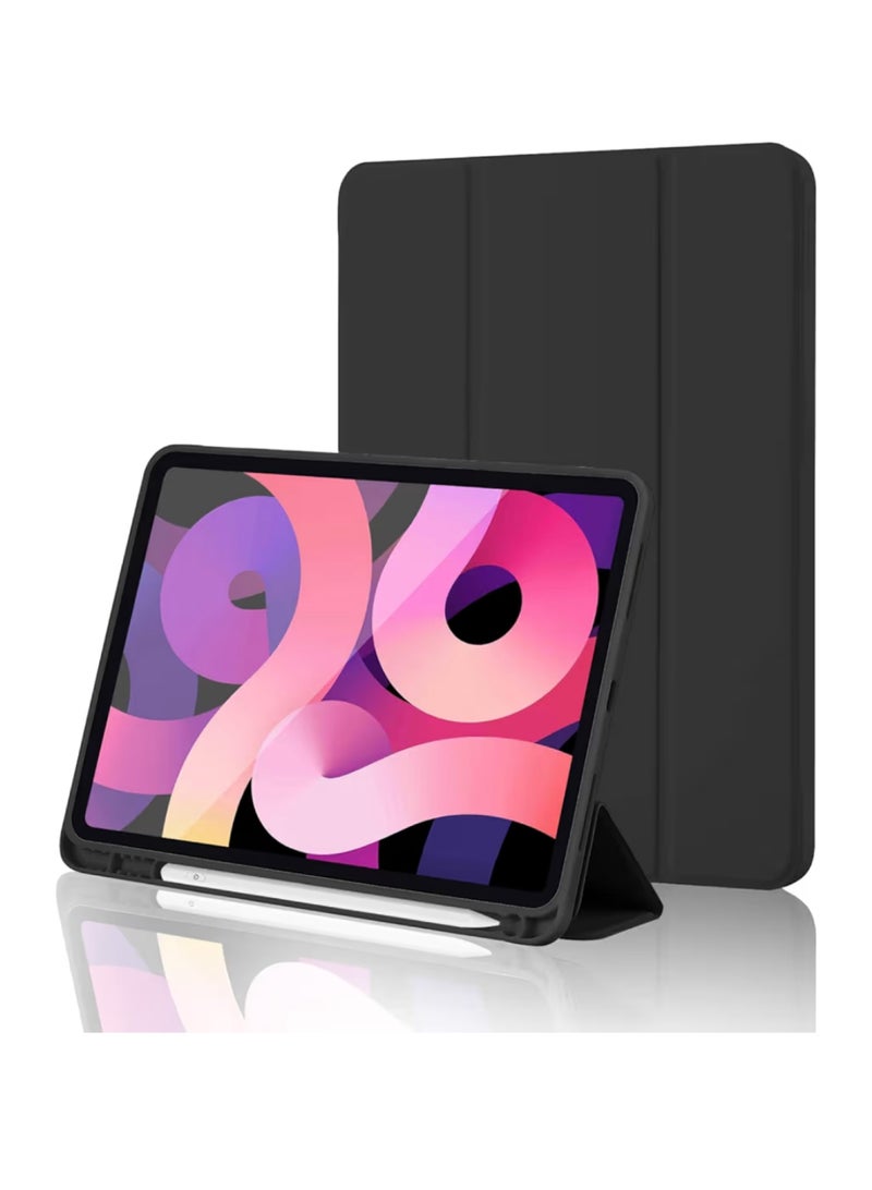 Case for Air 11 Inch 2024 Model with pencil Holder, slim Tablet Cover with soft TPU Back, Auto Wake/Sleep - Image 1
