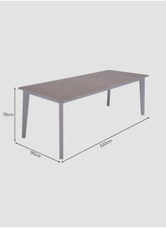 AL HUZAIFA FURNITURE Diva Outdoor Glass Dining Table  - Image 5