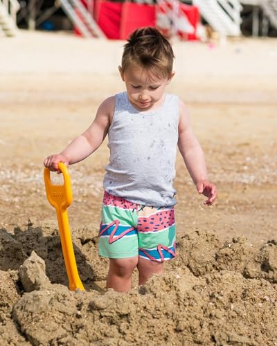 SURF CUZ Boys Swim Trunks Toddler Swim Shorts UPF 50+ Bathing Suit for Boy Swimsuit Mesh Swimwear Quick Dry Beach Board Shorts Green Watermelon 2T - Image 2