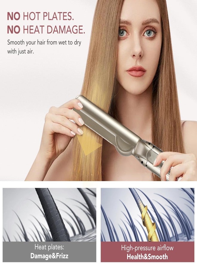 TOSAGE Airflow Attachment for Shark FlexStyle Styler, Smooth Nozzle No Hot Plates for Smooth Hair Style with Less Damage and Breakage for Shark FlexStyle Stone - Image 3