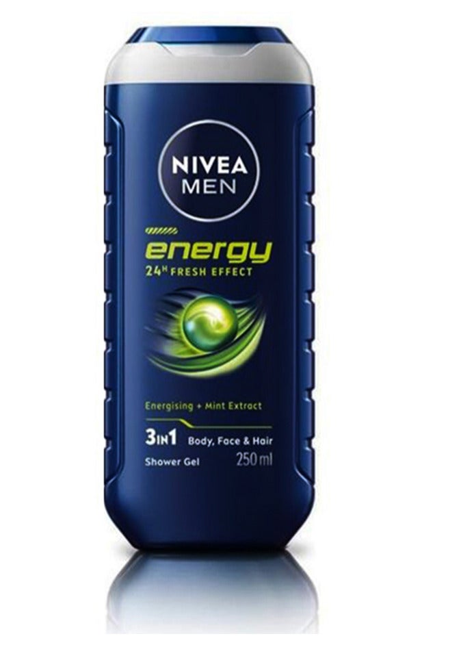 Nivea Energy Shower Gel 250ml - Image 1