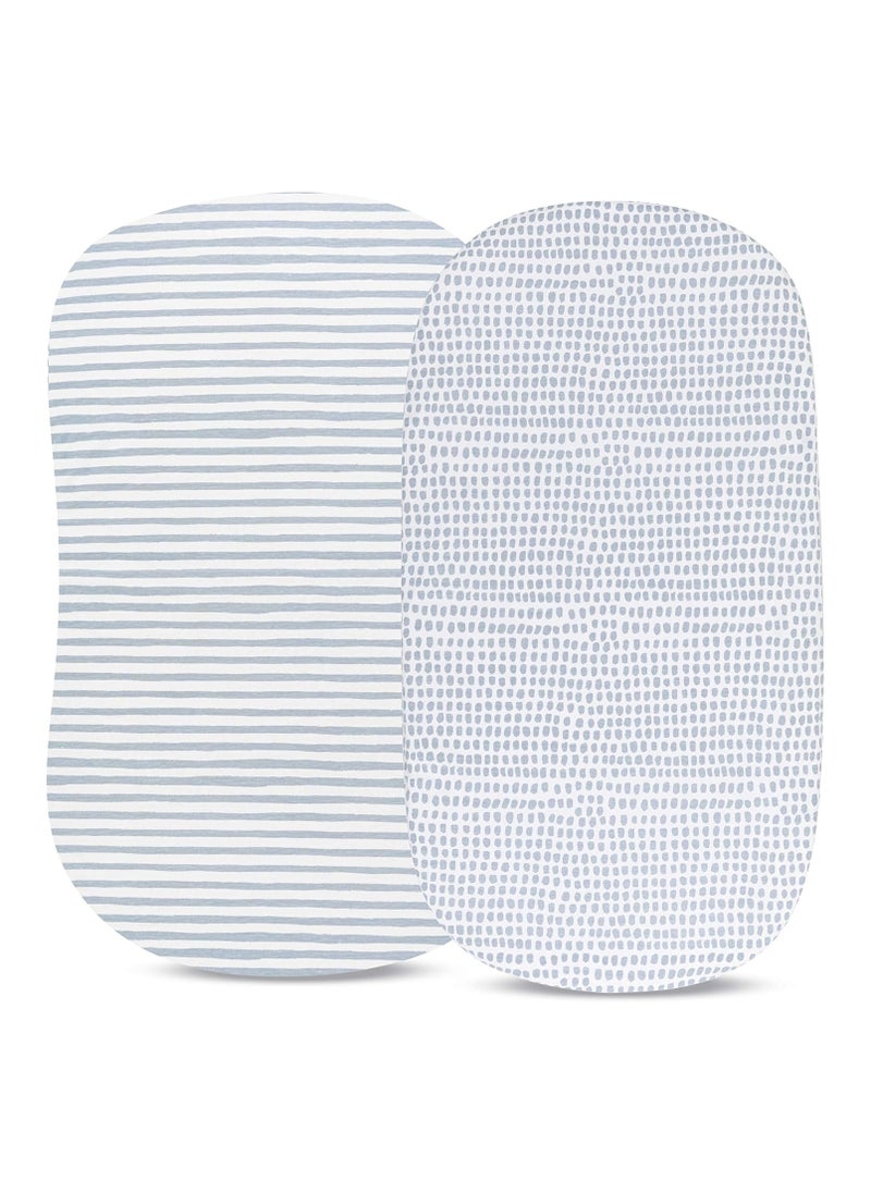 Moro Moro Waterproof Fitted Crib Sheets – Pack of 2  - Image 4