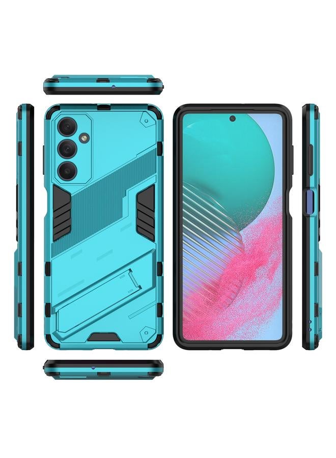 اس-توب جراب لهاتف Samsung Galaxy M54 5G Punk Armor 2 في 1 PC + جراب هاتف TPU مع حامل - Image 3