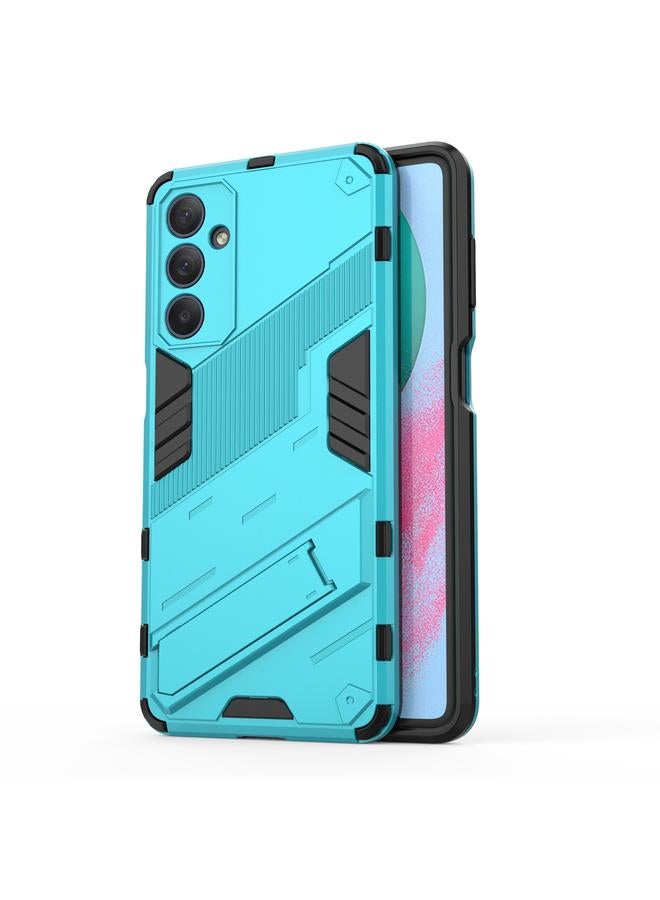 اس-توب جراب لهاتف Samsung Galaxy M54 5G Punk Armor 2 في 1 PC + جراب هاتف TPU مع حامل - Image 1
