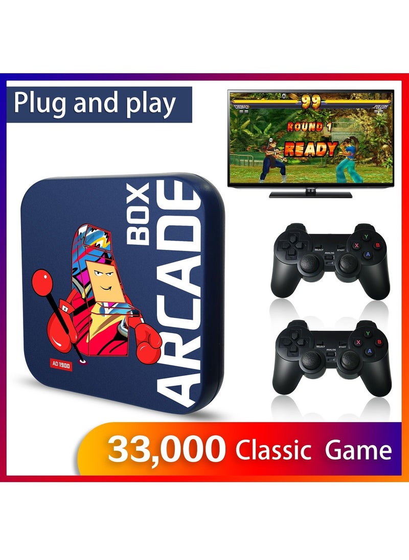 Generic Arcade Box Game Console for PS1/DC/Naomi 64GB/128GB Classic Retro 33000+ Games Super Console 4K HD Display on TV Projector Monitor (64G)  - Image 2