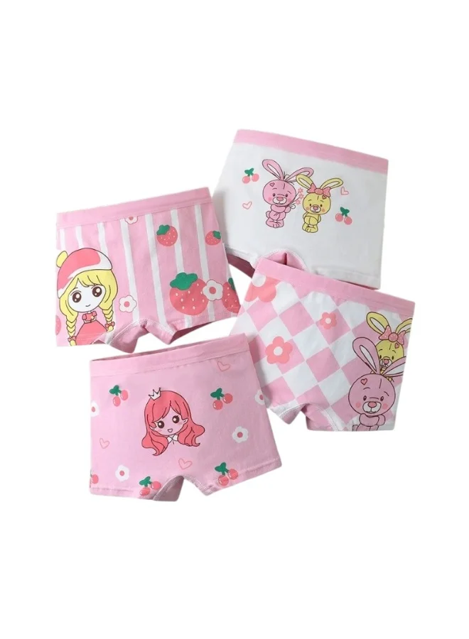 بيداني Pure Cotton Soft Comfort Panties – 4 PC Girl