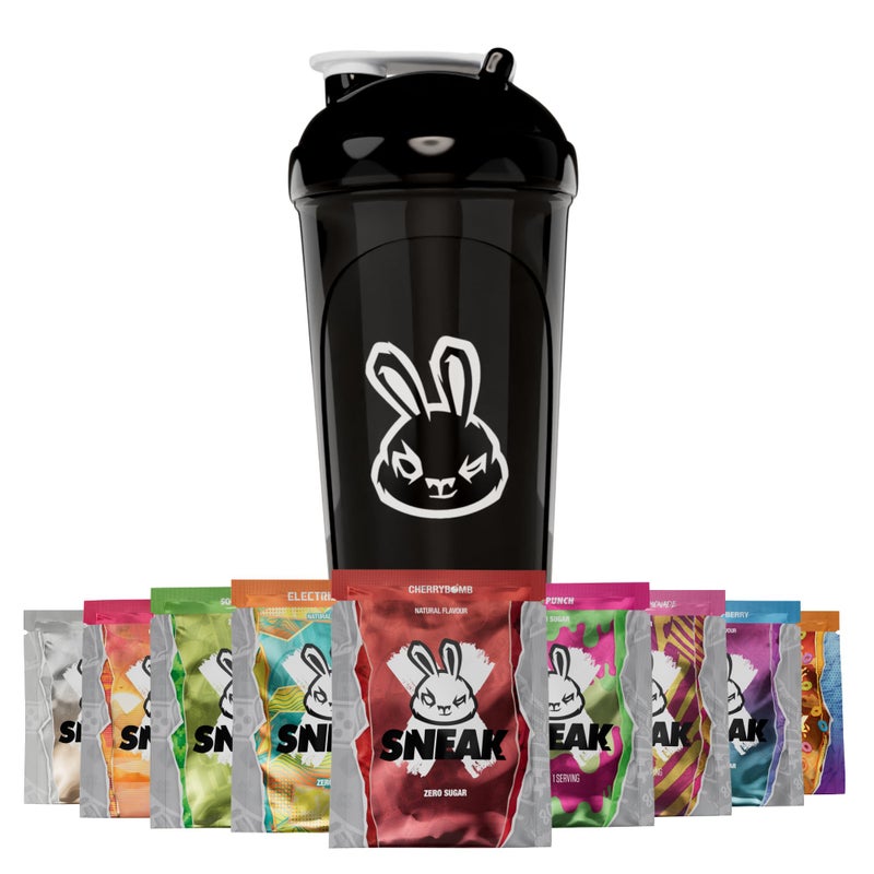 SNEAK Energy Drink Starter Pack 9 Sachets with Shaker No Sugar No Nasties Just Natural Caffeine FocusBoosting Nootropics - Image 2