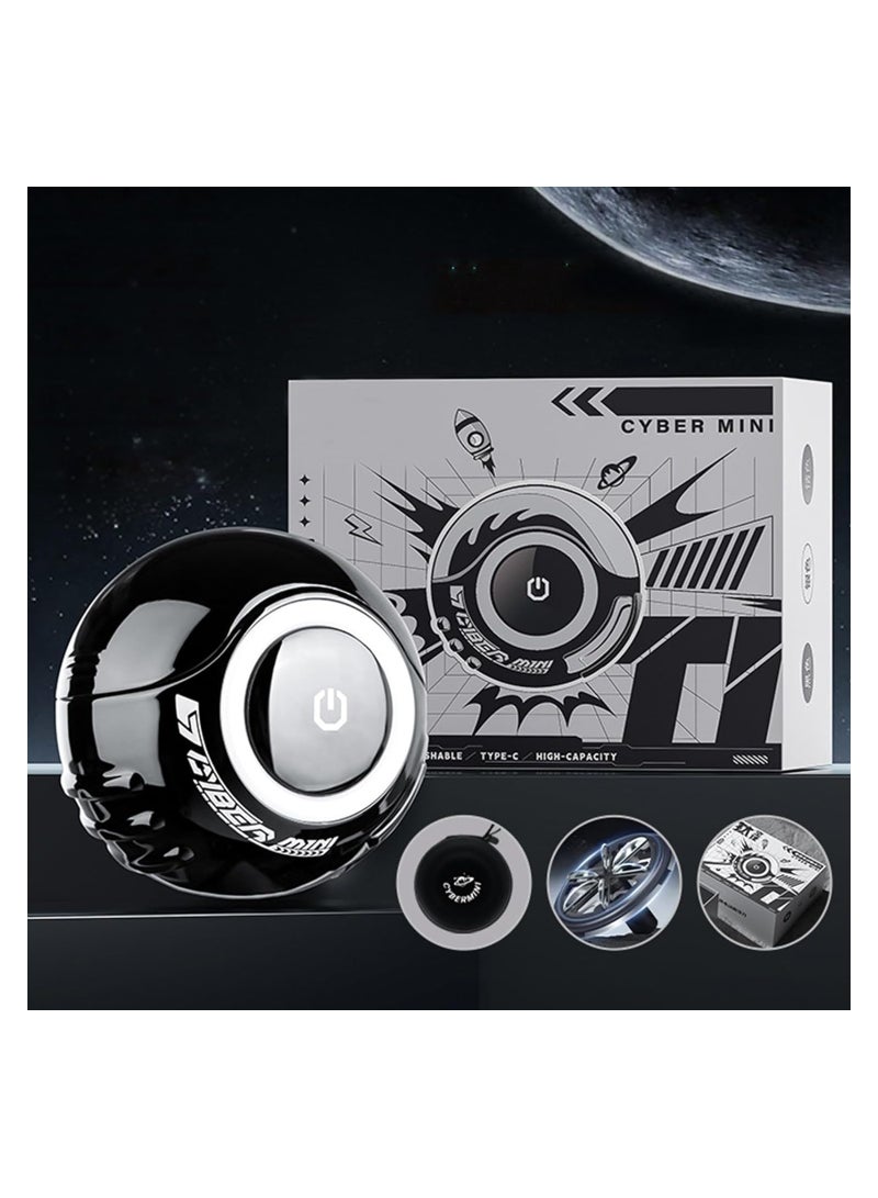 SYOSI Mini Shaver, Portable Space Ball Design, Waterproof Mini Shavers for Men, Ultra-Long Standby Time, Pocket Size Portable Shaver, Mini Electric Shaver, Type-C Rechargeable Men Razor, for Travel - Image 1