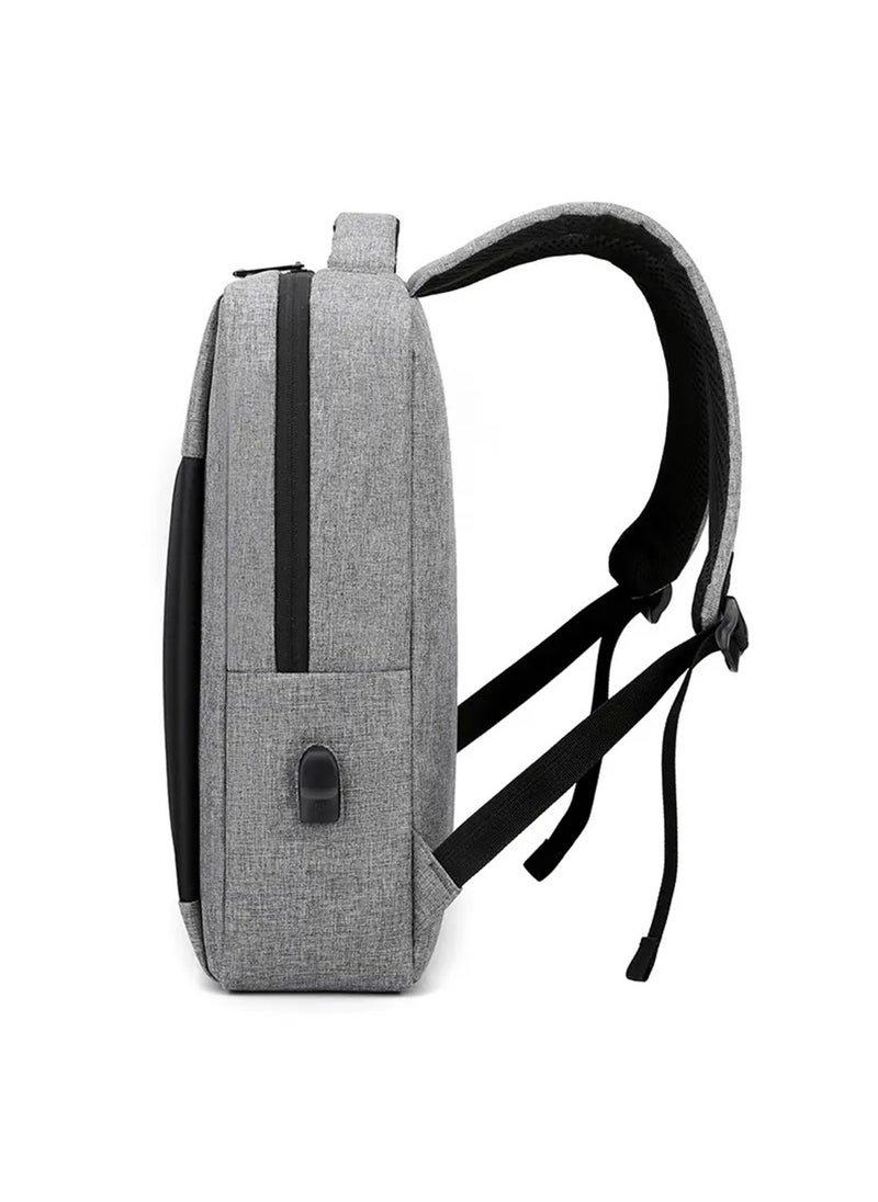Generic - 17-inch laptop bag - for the back, gray - Image 1