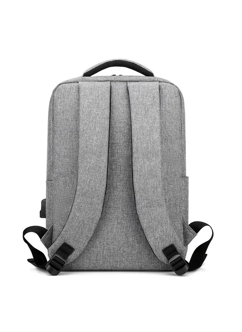 Generic - 17-inch laptop bag - for the back, gray - Image 1