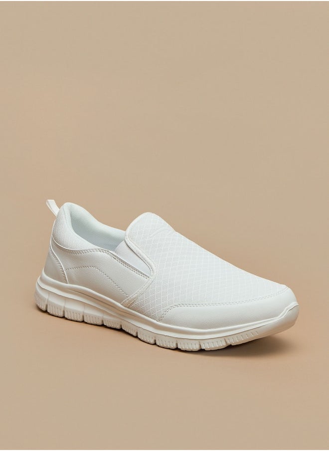 Dash - Mens Textured Slip-On Sports Shoes - Image 1