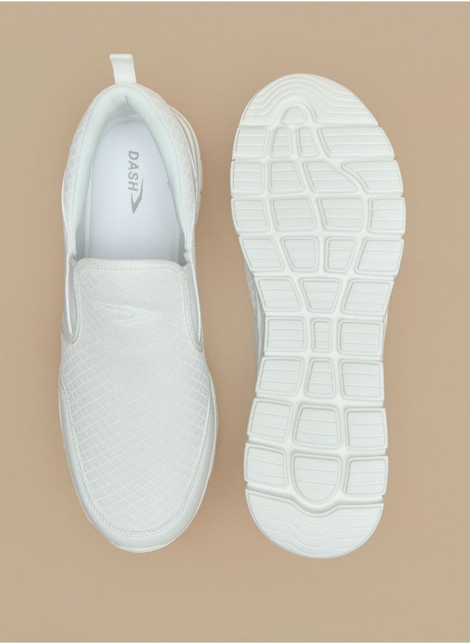 Dash - Mens Textured Slip-On Sports Shoes - Image 1