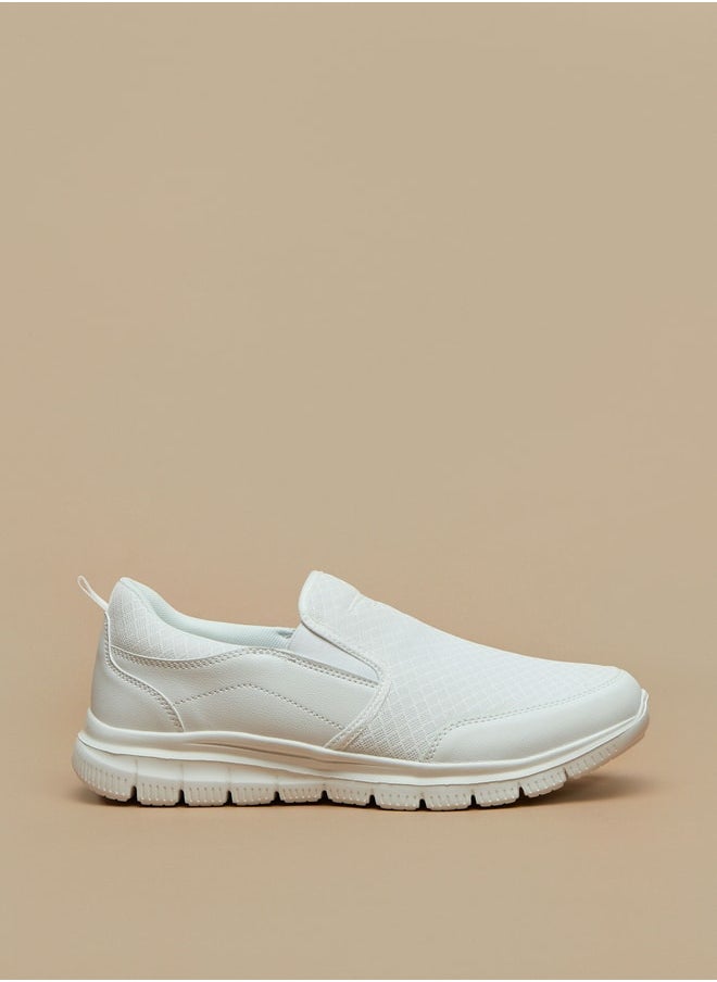 Dash - Mens Textured Slip-On Sports Shoes - Image 1