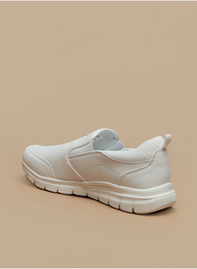 Dash - Mens Textured Slip-On Sports Shoes - Image 1