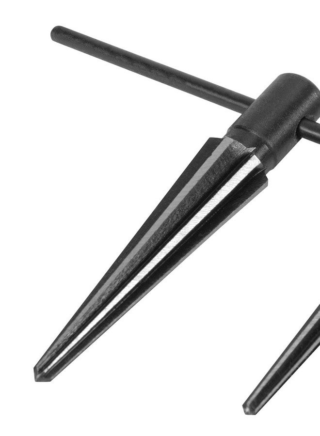 Performance Tool W2967 Tapered Reamer Set with T-Handle and Carbon Steel Contstruction to Align Holes or Remove Burrs from Pipe, Tubes, and More (2-Piece), Black - Image 3