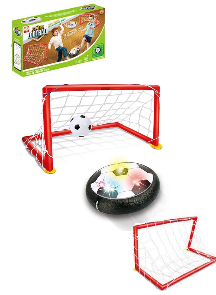 Hover Soccer Playset with Two Goalposts - Image 1