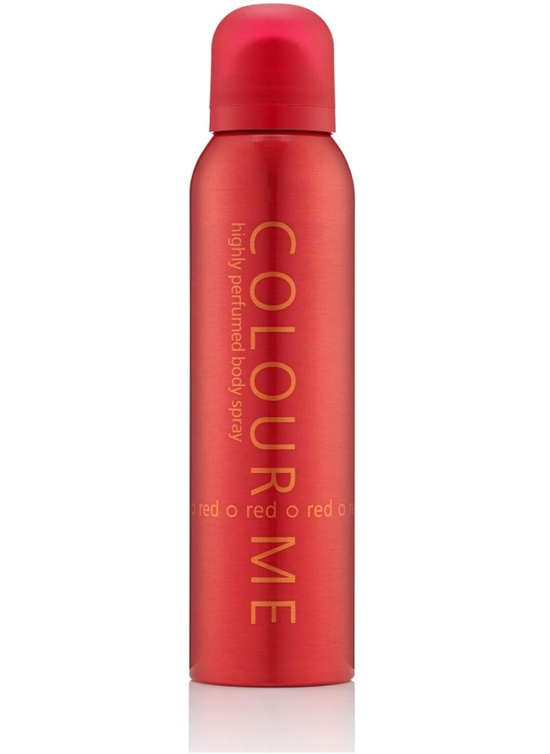 COLOUR ME 2-Piece Colour Me Red Eau De Perfume And Spray Gift Set 250ml  - Image 4