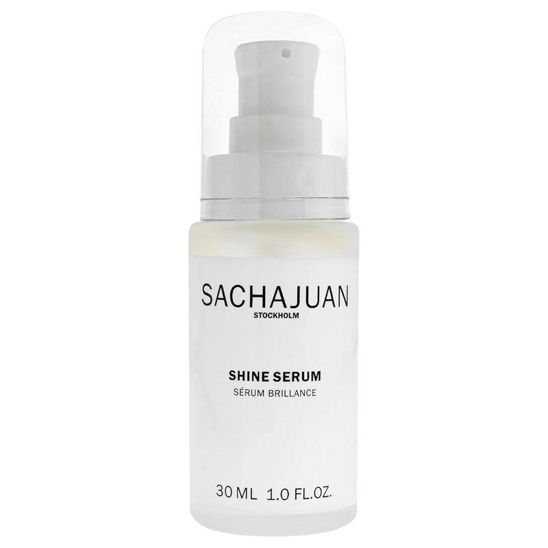SACHAJUAN Shine Serum  Lightweight Serum for Frizzy Dull Hair  Smooths Cuticles Reduces Split End Appearance  Boosts Reflection  Weightless Shine FastAbsorbing Formula  10 oz