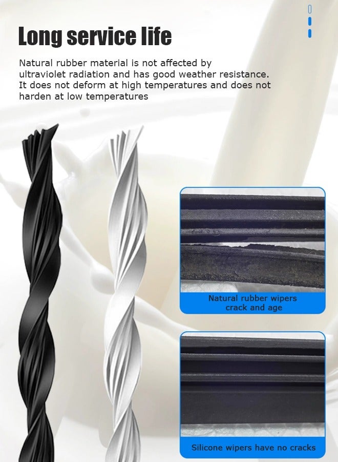 Generic Wiper blade, suitable for ROX 01 seamless fit, silent wiper blade.  - Image 5