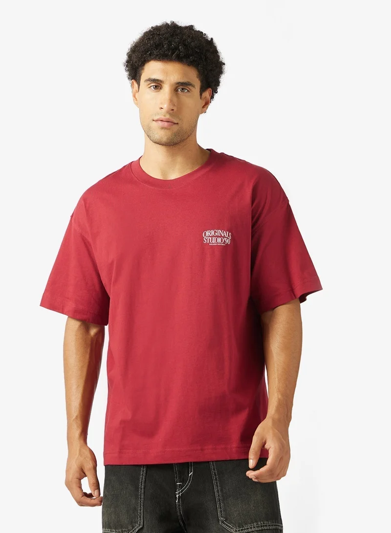 JACK & JONES Midtown Regular Fit Crew Neck T-Shirt