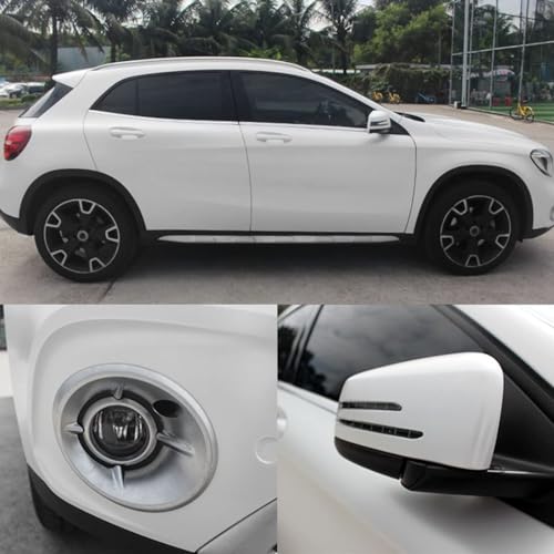 WISDOM White Matte Wrap Vinyl Self Adhesive, Vinyl Car Wrap Self-Adhesive Film Decal (12x62, White Matte wrap) - Image 2