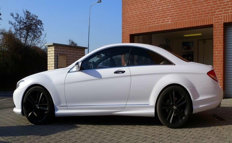 WISDOM White Matte Wrap Vinyl Self Adhesive, Vinyl Car Wrap Self-Adhesive Film Decal (12x62, White Matte wrap) - Image 4