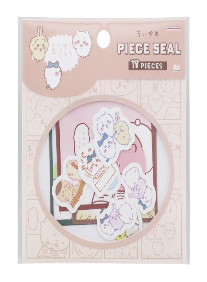 Sunstar Stationery S8587728 Chiikawa Seal, Peace Seal, Comic Scene - Image 1
