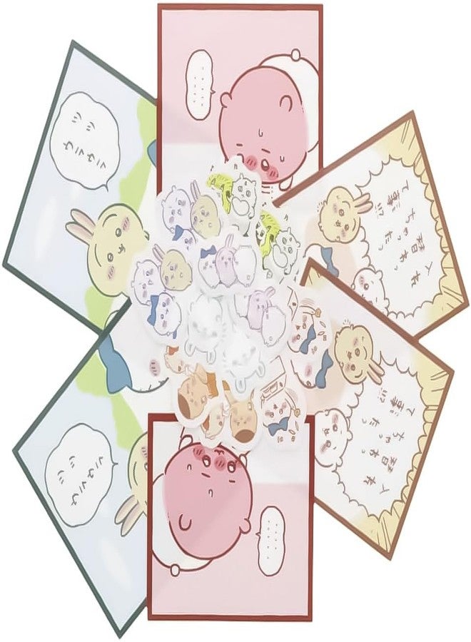 Sunstar Stationery S8587728 Chiikawa Seal, Peace Seal, Comic Scene - Image 3